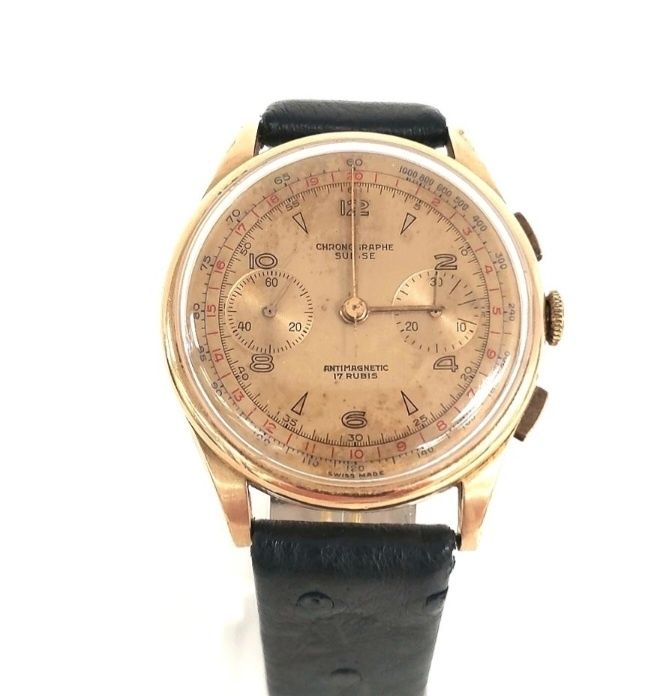 Продавам ретро мъжки часовник от BMC Chronographe SUISSE