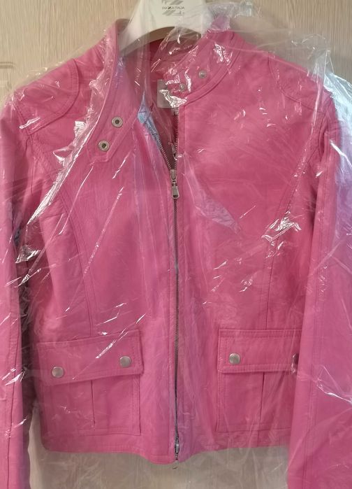 Дамско яке. НОВО. Естествена кожа. Произход Италия.