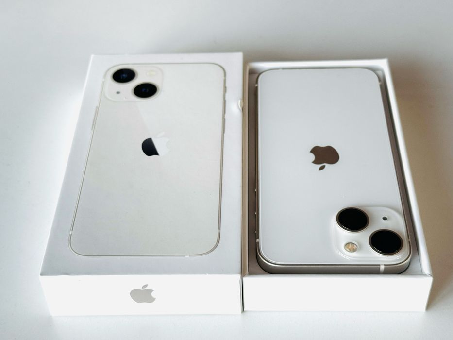 НОВ! Iphone 13 Mini 128GB White 100% Батерия! Гаранция 6 месеца