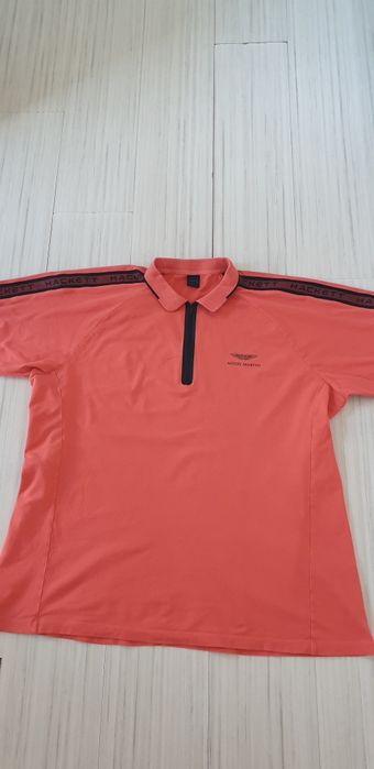 Hackett Aston Martin 3/4 Zip Pique Stretch Cotton  2XL - 3XL ОРИГИНАЛ!
