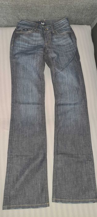 Дамски дънки D&G - широк крачол