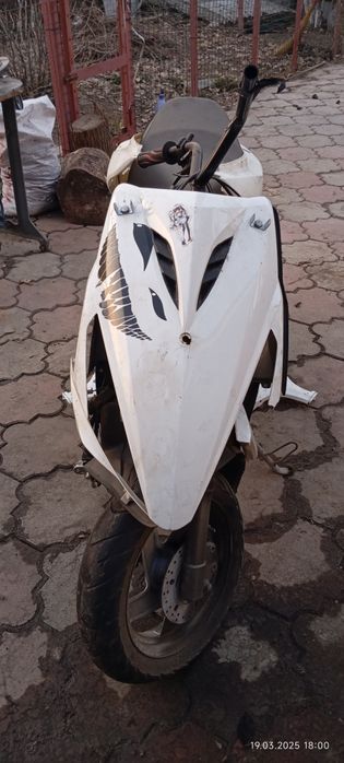 Мопед. Разобраный