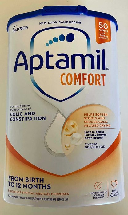 Aptamil Comfort  мляко за бебета до 12 месеца,800 грама