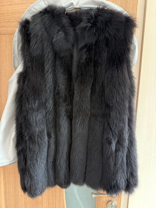 Vesta de blana naturala
