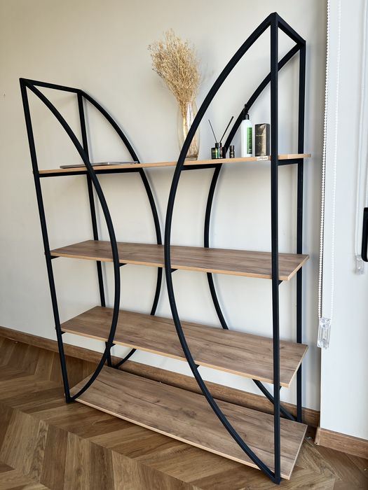 Стильный дизайнерский стеллаж в стиле Loft от бренда LoftBek