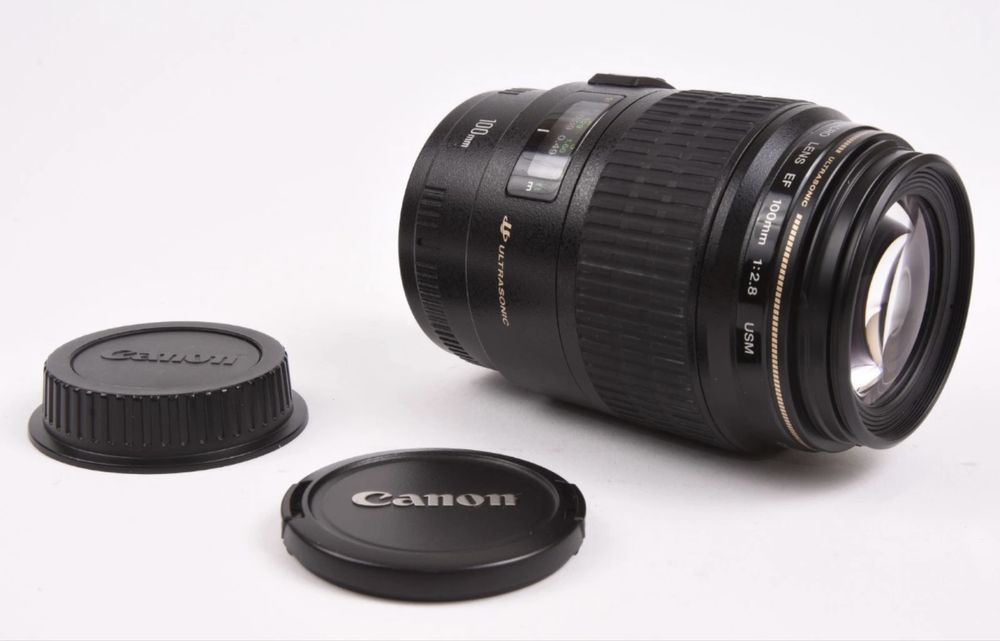 Макро Обектив Canon EF 100mm f/2.8 IS USM