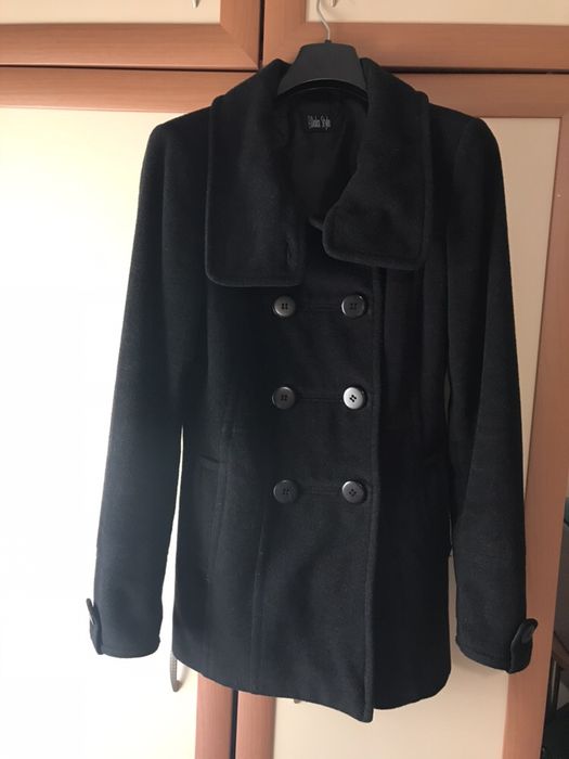 Дамско вълнено палто