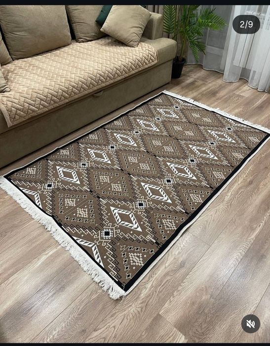 Тканный двусторонний ковер