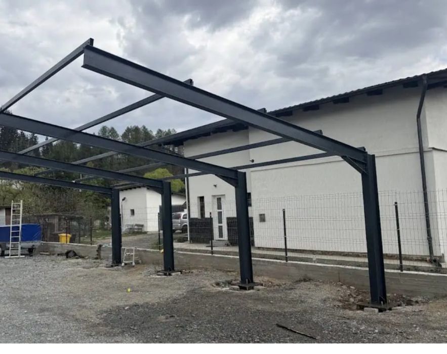 Vând structura metalica carpot pentru parcare