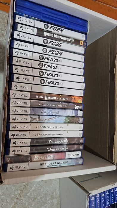 Диски на Playstation!