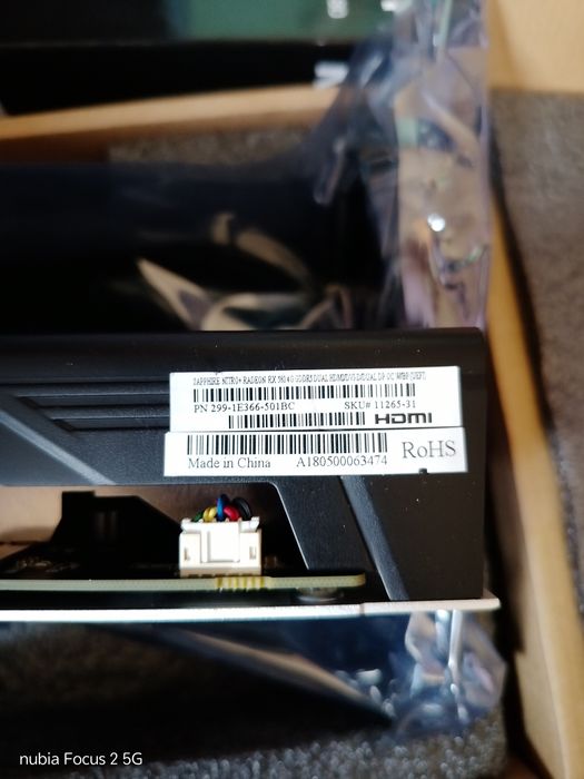 Placa video  RX580
