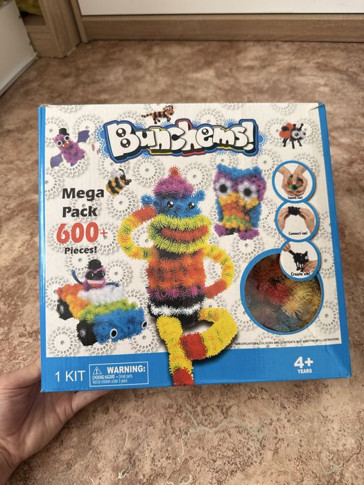 Конструктор  Вязкий пушистый шарик