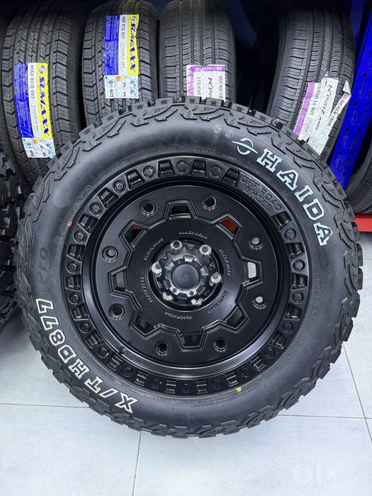 Off-road shinalar va disklar siz uchun xohlagan razmerda sotuvda