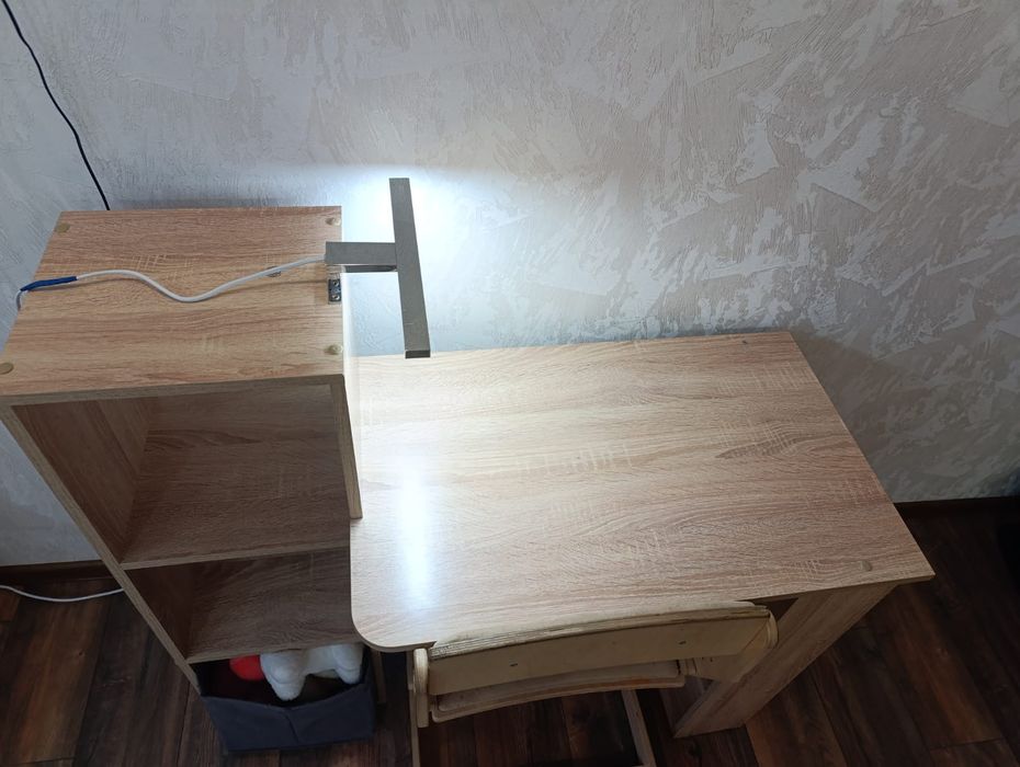 Детский стол-парта для учёбы и стул