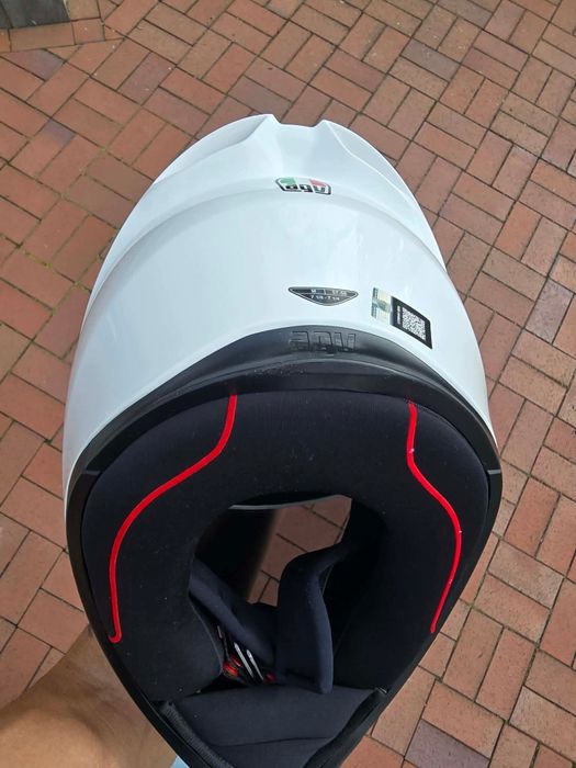 Мото каска AGV K1s бяла