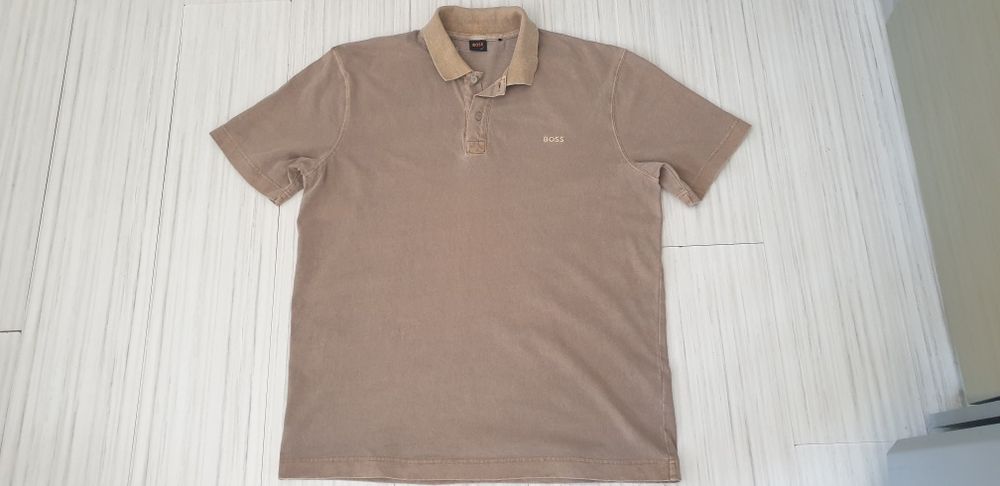 Hugo Boss Peneon Pique Cotton Mens Size XL - 2XL ОРИГИНАЛНА Тениска!