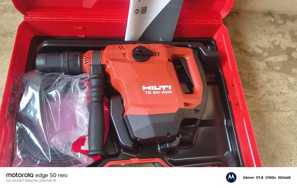 Hilti te 60 te 50 rotopercutor