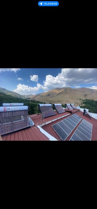 Солнечный коллектор водонагреватель