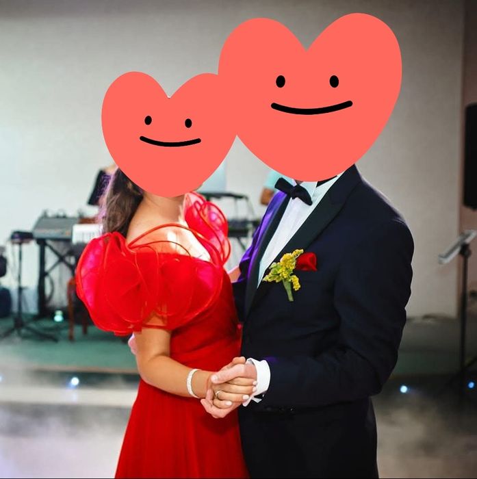 Rochie lunga de tulle cu detalii in talie si pe umeri - Ana Radu