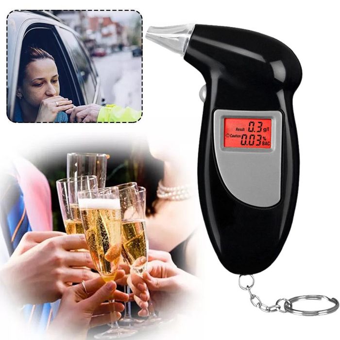Alcool Tester Digital , Etilotest+ capete reutilizabile 5buc