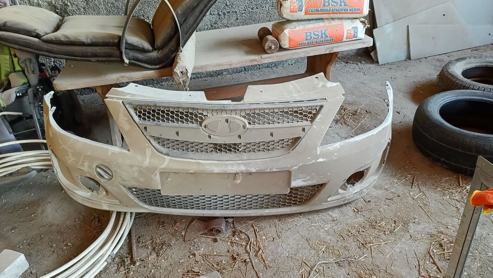 Бампер на ларгус