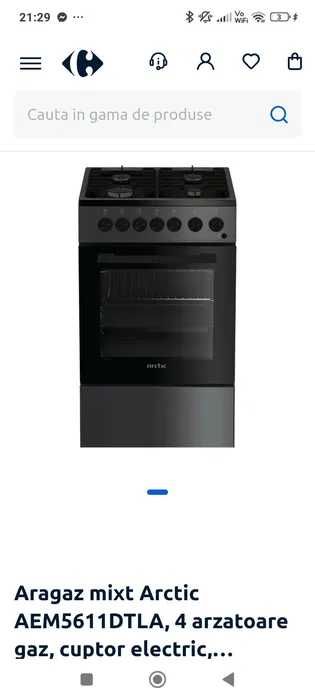 Aragaz Arctic 4 arzatoare