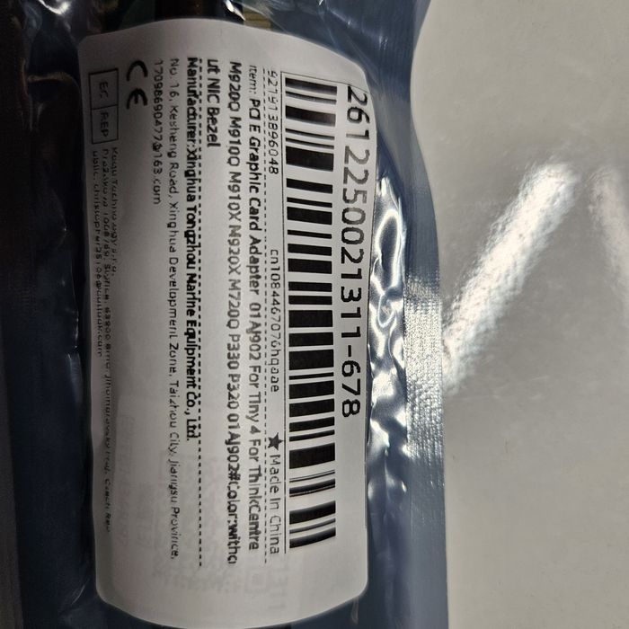 PCIE Riser Card 01AJ902 pt.  Lenovo ThinkCentre