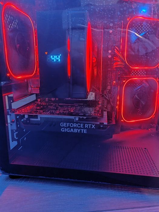 Pc gaming nou garantie 32gb ram d4 rtx3050/ ryzen5 5500/ssd nvme 512