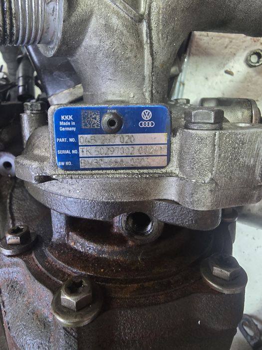 Turbosuflanta volkswagen polo 6r 1.4tdi eu6 cusa cusb