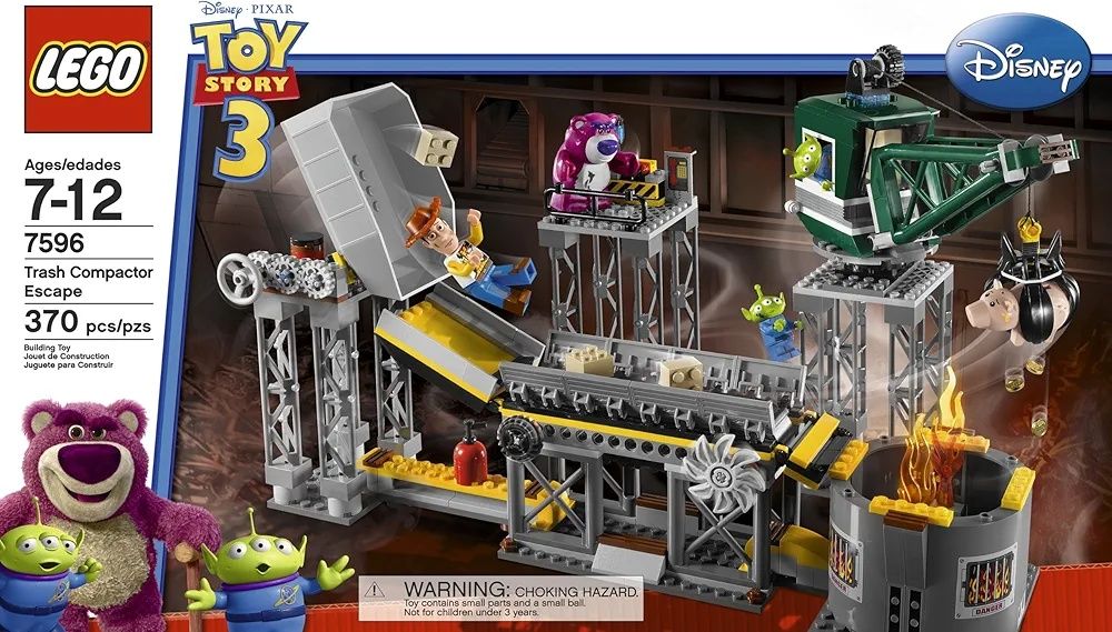 LEGO 7596 Toy Story Trash Compactor Escape