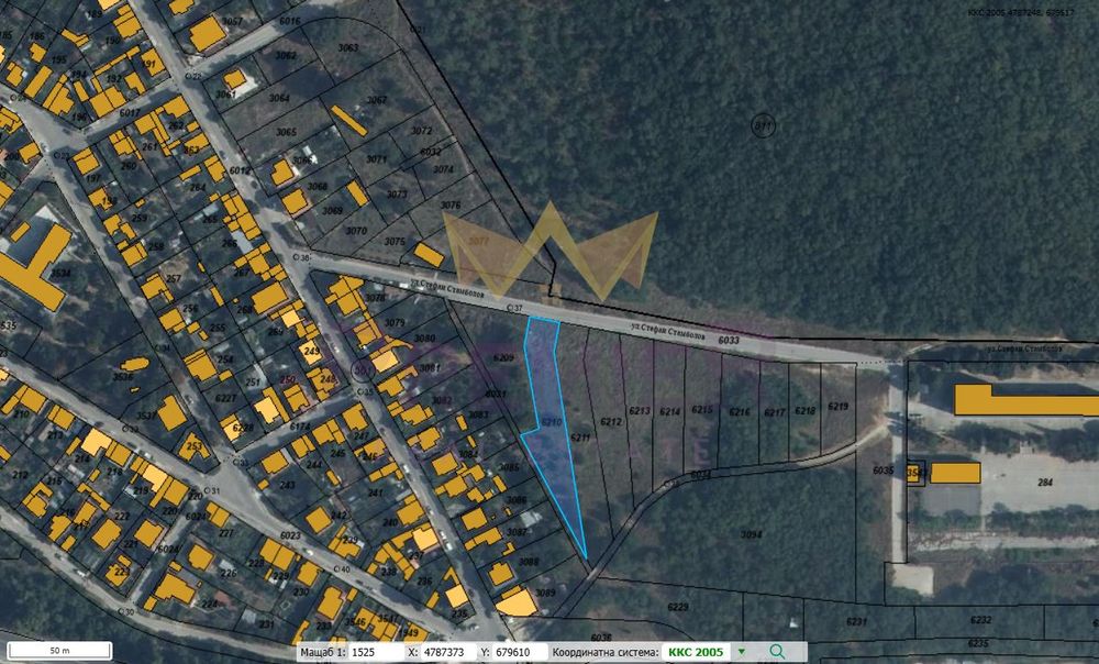 Продава се Парцел в Белослав - 1538 кв.м за 43 €/кв.м - Снимка #3