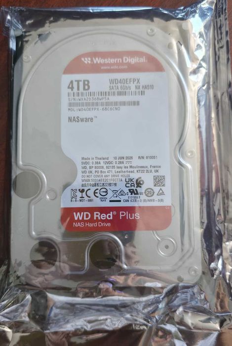HDD 3.5 Western Digital Red Plus 4TB