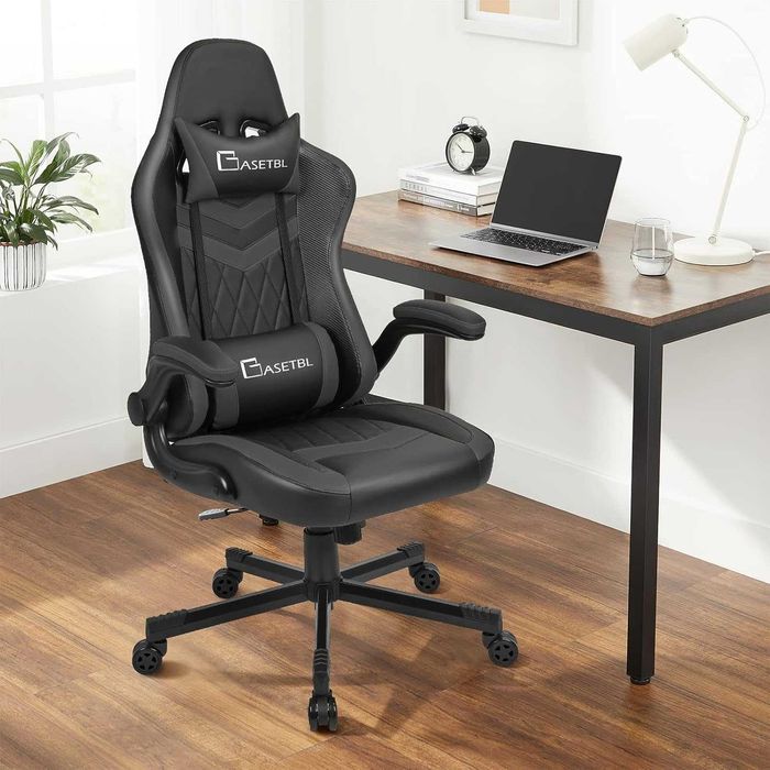 Scaun ergonomic pentru birou, cotiere reglabile, inaltime ajustabila, ideal gamming- RESIGILAT