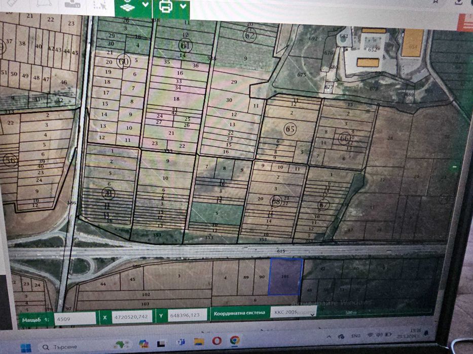 Продава се Парцел в Бургас, Братя Миладинови - 9920 кв.м за 6 €/кв.м - Снимка #6