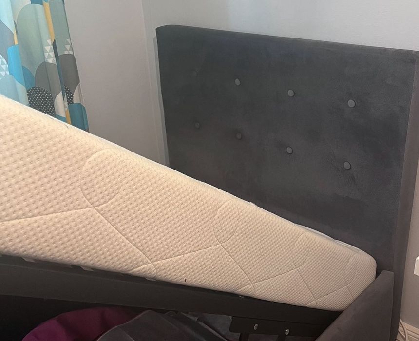 Pat tapițat 200x100 cm