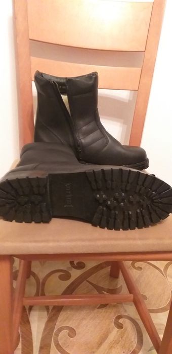 Мъжки боти естествена кожа