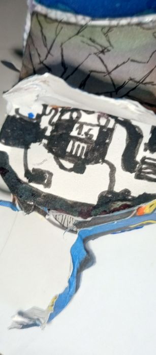 Skoda Octavia из бумаги