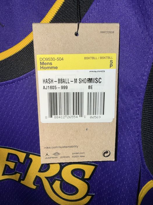 NBA потник Lakers, Anthony Davis #3  - размер S