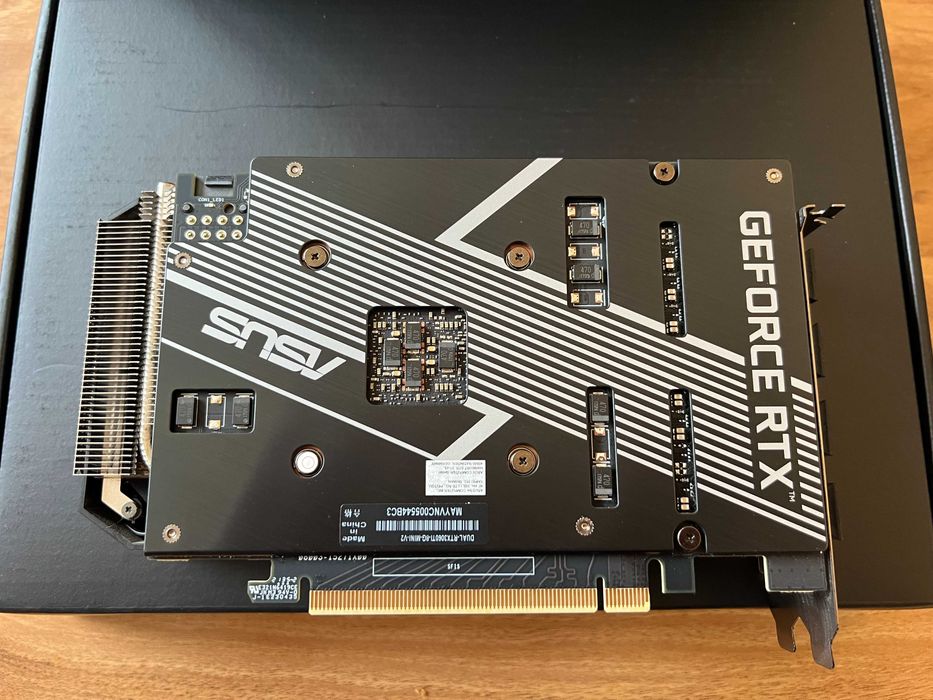 ASUS GeForce RTX 3060 Ti DUAL MINI 8GB GDDR6+ кутия