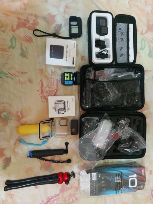 GoPro Hero 10 Black 5.3K, комплект.