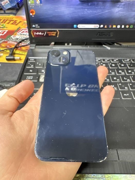 Iphone 13 blue 79 емкость, 128гб