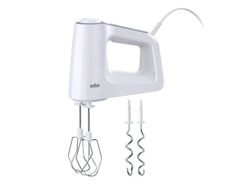 Кухненски Миксер с 5 Скорости Braun MultiMix 3 HM 3100 WH, 500W