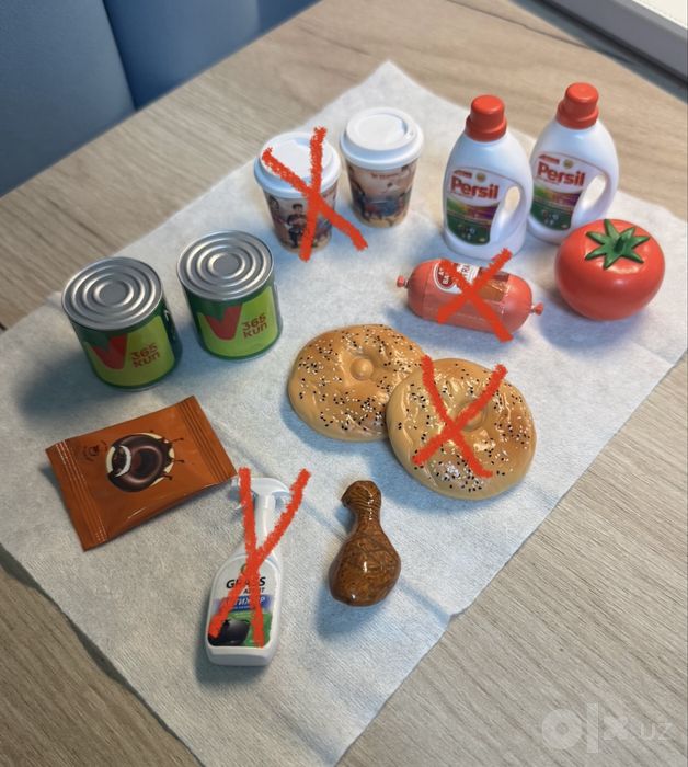 Мини игрушки из корзинки
