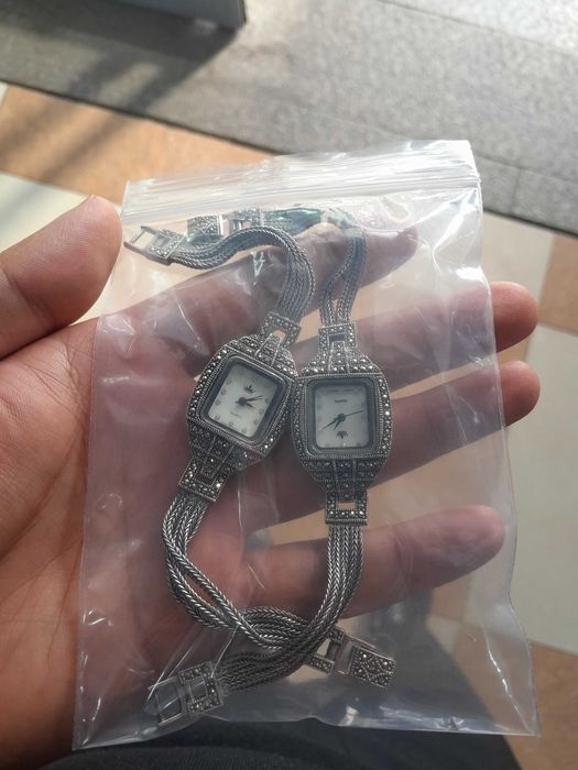 Kumush soat. Серебряные часы