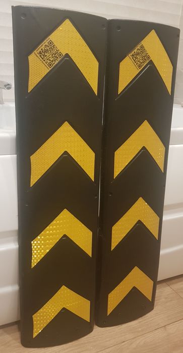 Гумен протектор за стена на гараж 20x80