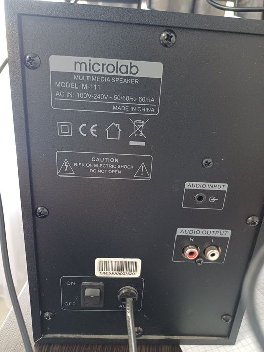 Колонки Microlab M-111