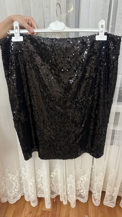 Юбка пайетки