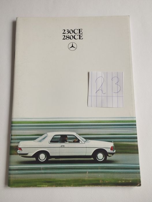 Оригинални ретро каталози и брошури за Мерцедес