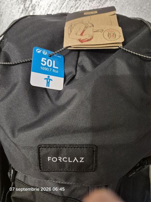 Rucsac Forclaz Trek  100, 50 l nou cu eticheta