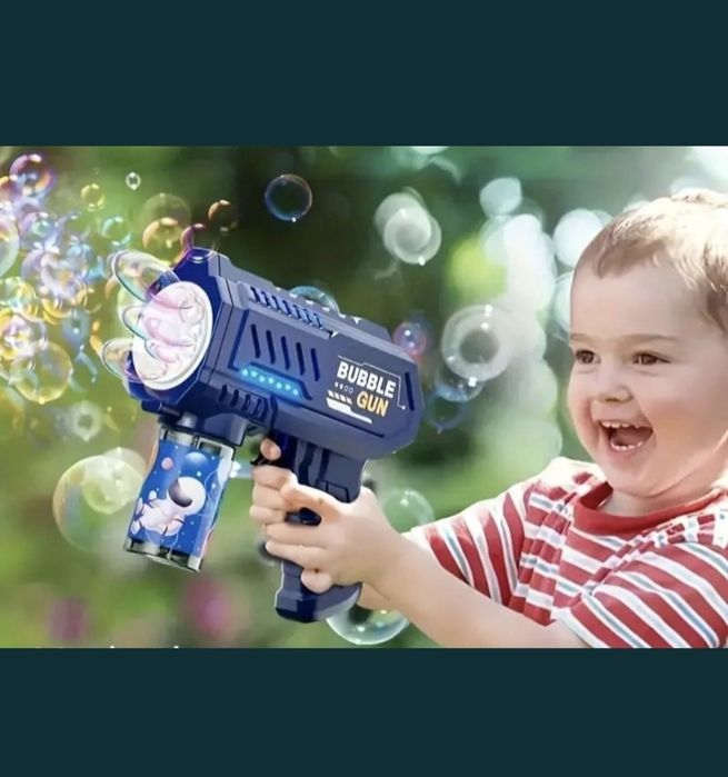 Pistol electric baloane de sapun